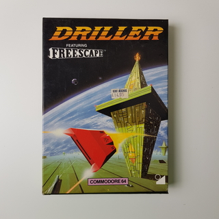 Driller - számítógépes játék a Commodore 64 platformra